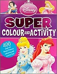 Princess Super Colour And Activity (Paperback)