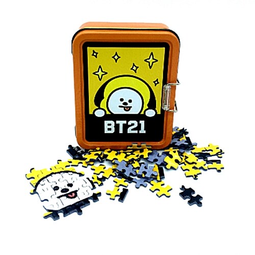 BT21 108PCS 틴케이스 퍼즐 : 치미