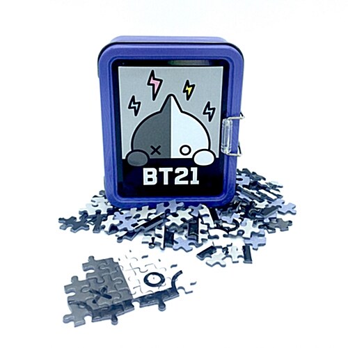 BT21 108PCS 틴케이스 퍼즐 : 반
