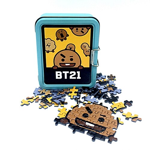 BT21 108PCS 틴케이스 퍼즐 : 슈키