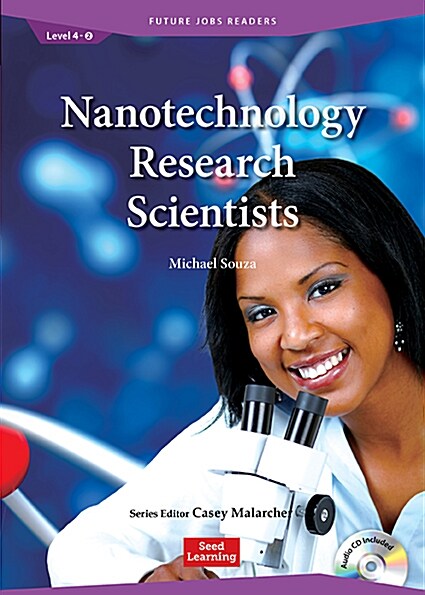 [중고] Future Jobs Readers Level 4 : Nanotechnology Research Scientists (Book + CD)