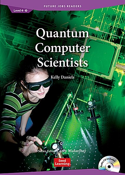 [중고] Future Jobs Readers Level 4 : Quantum Computer Scientists (Book + CD)