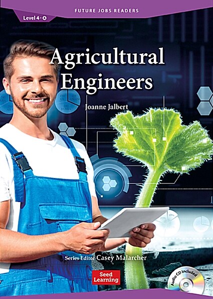 Future Jobs Readers Level 4 : Agricultural Engineers (Book + CD)