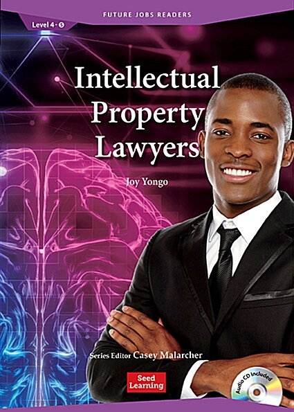 [중고] Future Jobs Readers Level 4 : Intellectual Property Lawyers (Book + CD)