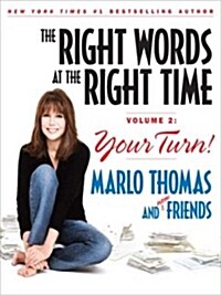 The Right Words at the Right Time (Hardcover, Large Print)