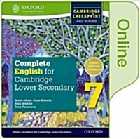 Complete English for Cambridge Lower Secondary Online Student Book 7 (Online Resource)