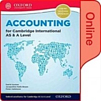Accounting for Cambridge International as & a Level Online Student Book (Other)