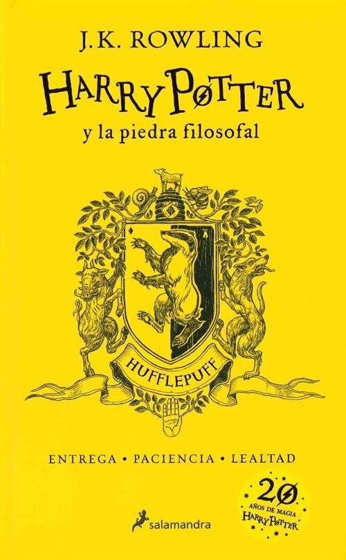 Harry Potter Y La Piedra Filosofal (20 Aniv. Hufflepuff) / Harry Potter and the Sorcerers Stone (Hufflepuff) (Hardcover)