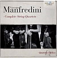 [수입] Quartetto Delfico - 만프레디니: 현악사중주 전집 1번 - 6번 (Manfredini: Complete String Quartets Nos.1 - 6)(CD)