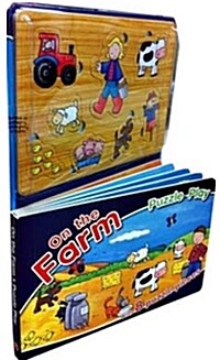 On The Farm Puzzle Play (Board book)