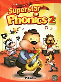 [중고] Superstar Phonics 2 (Student Book + CD 1장)