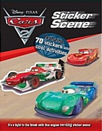 Disney Sticker Scene Cars 2 [Paperback]