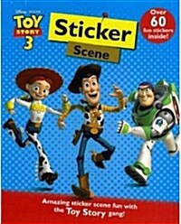 Disney Sticker Scene: Toy Story 3 (Disney Toy Story 3) [Paperback]