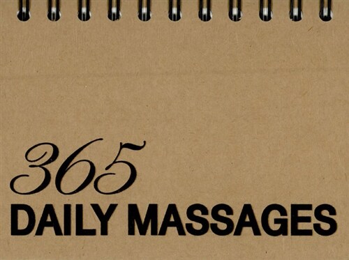 365 Daily Massages (스프링)