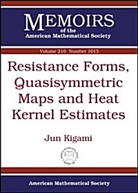 Resistance Forms, Quasisymmetric Maps and Heat Kernel Estimates (Paperback)