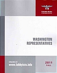 Washington Representatives: Fall 2011 (Hardcover)