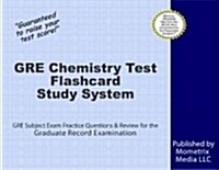GRE Chemistry Test Flashcard Study System: GRE Subject Exam Practice Questions & Review for the Graduate Record Examination (Other)