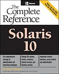 Solaris 10 the Complete Reference (Paperback)