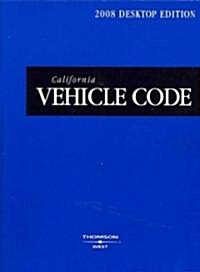 California Vehicle Code 2008 (Paperback)