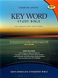 Hebrew-Greek Key Word Study Bible-NASB: Key Insights Into Gods Word (Leather, Revised)