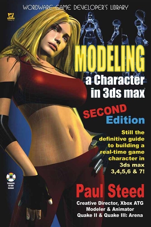 Modeling a Character in 3ds Max [With Cdrm] (Paperback, 2)