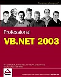 Professional Vb.Net 2003 (Paperback, 3rd, Subsequent)