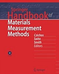 Springer Handbook of Materials Measurement Methods [With CDROM] (Hardcover)