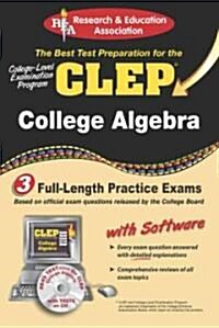 CLEP College Algebra (Paperback, CD-ROM)