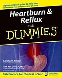 Heartburn & Reflux for Dummies (Paperback)