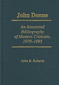 John Donne (Hardcover)