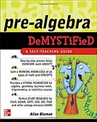 Pre-Algebra Demystified (Paperback)