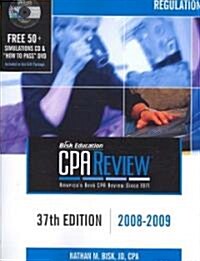 CPA Comprehensive Exam Review 2008-2009 (Paperback, 37th)