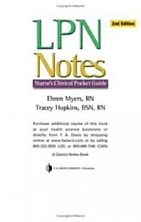 LPN Notes (Paperback, 2nd, Prepack, Spiral)
