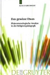 [중고] Das gewisse Etwas (Hardcover, Reprint 2011)