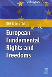European Fundamental Rights and Freedoms (Hardcover)