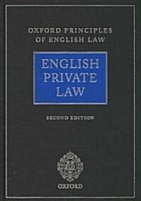 English Private Law (Hardcover, 2nd)