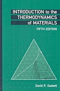 Introduction to the Thermodynamics of Materials [With CDROM] (Hardcover, 5th)