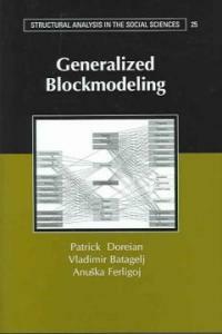 Generalized blockmodeling