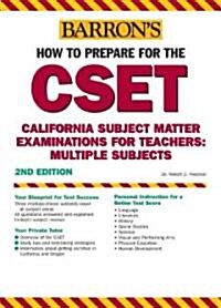 How to Prepare for the CSET (Paperback)