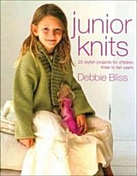 [중고] Junior Knits (Hardcover, Spiral)