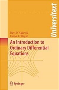 An Introduction to Ordinary Differential Equations (Paperback, 2008)