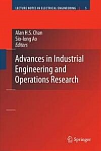 Advances in Industrial Engineering and Operations Research (Hardcover, 2008)