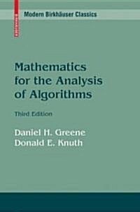 Mathematics for the Analysis of Algorithms (Paperback, 3)