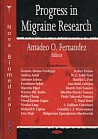 Progress in Migraine Research (Hardcover, UK)