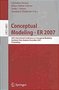 Conceptual Modeling--ER 2007 (Paperback)
