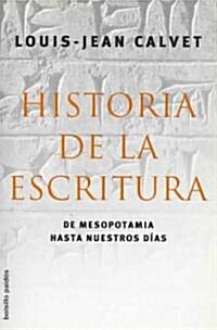 Historia de la escritura/ History of Writing (Paperback, Translation)