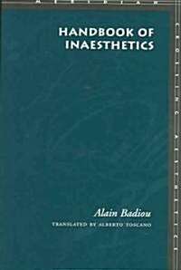 Handbook of Inaesthetics (Paperback)