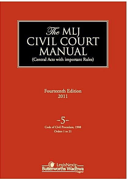 MLJ Civil Court Manual, 14/e Vol 5 (Hardcover)