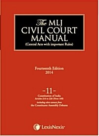 MLJ CCM Volume 11: Constitution of India–Articles 214 to 226 (Note 160) (including select extracts from the Constituent Assembly debates) (Hardcover)