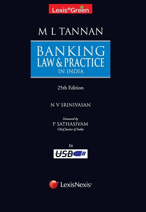 LexisGreen ML Tannan: Banking Law and Practice in India, 25th edn. 2014 in USB Format (3 Volumes) (Hardcover)